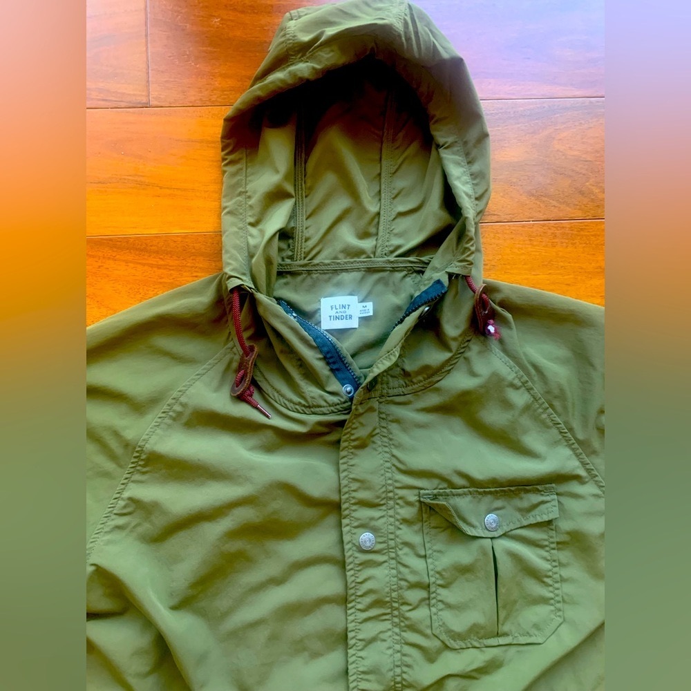 Huckberry Flint & Tinder Ridge Shell Jacket Size M